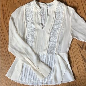 NEW WHITE LACE BLOUSE
